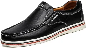 Asifn Men's Casual Driving Loafers Business Leather Men Comfort Shoes Sport Walking Light Moccasin Fashion