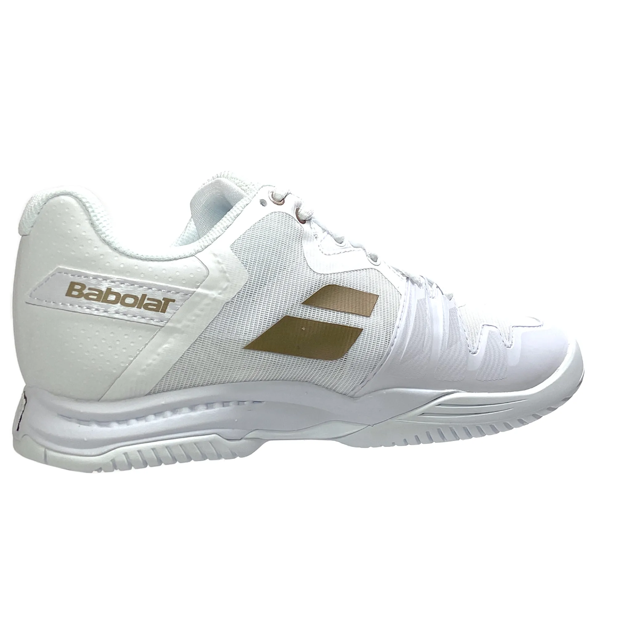 Babolat Women's SFX3 Wimbledon AC 31S23885-1070 White/Gold