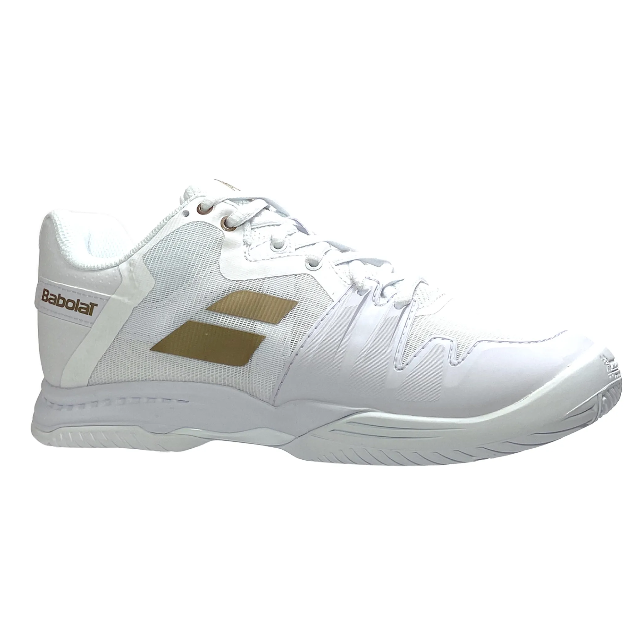 Babolat Women's SFX3 Wimbledon AC 31S23885-1070 White/Gold