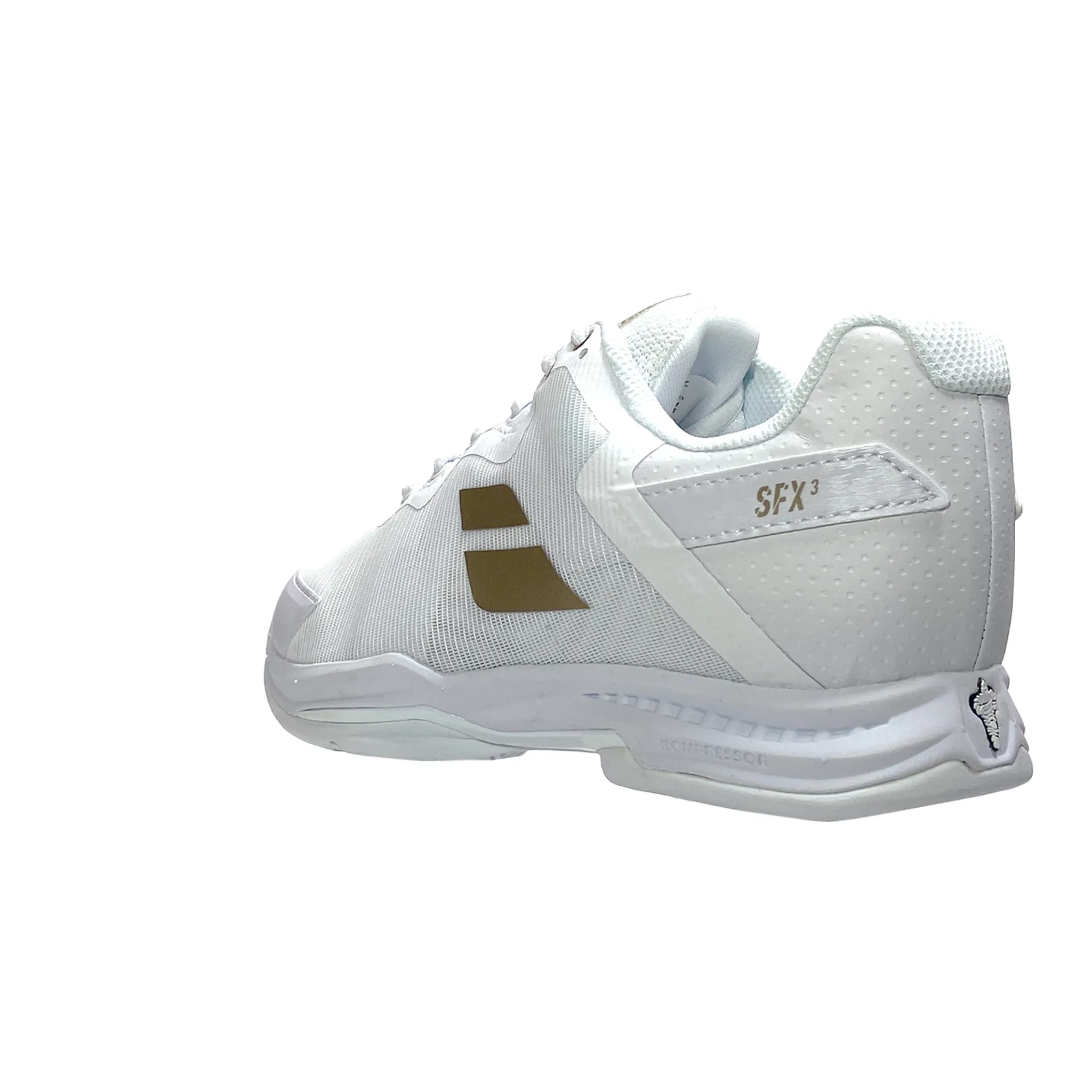Babolat Women's SFX3 Wimbledon AC 31S23885-1070 White/Gold