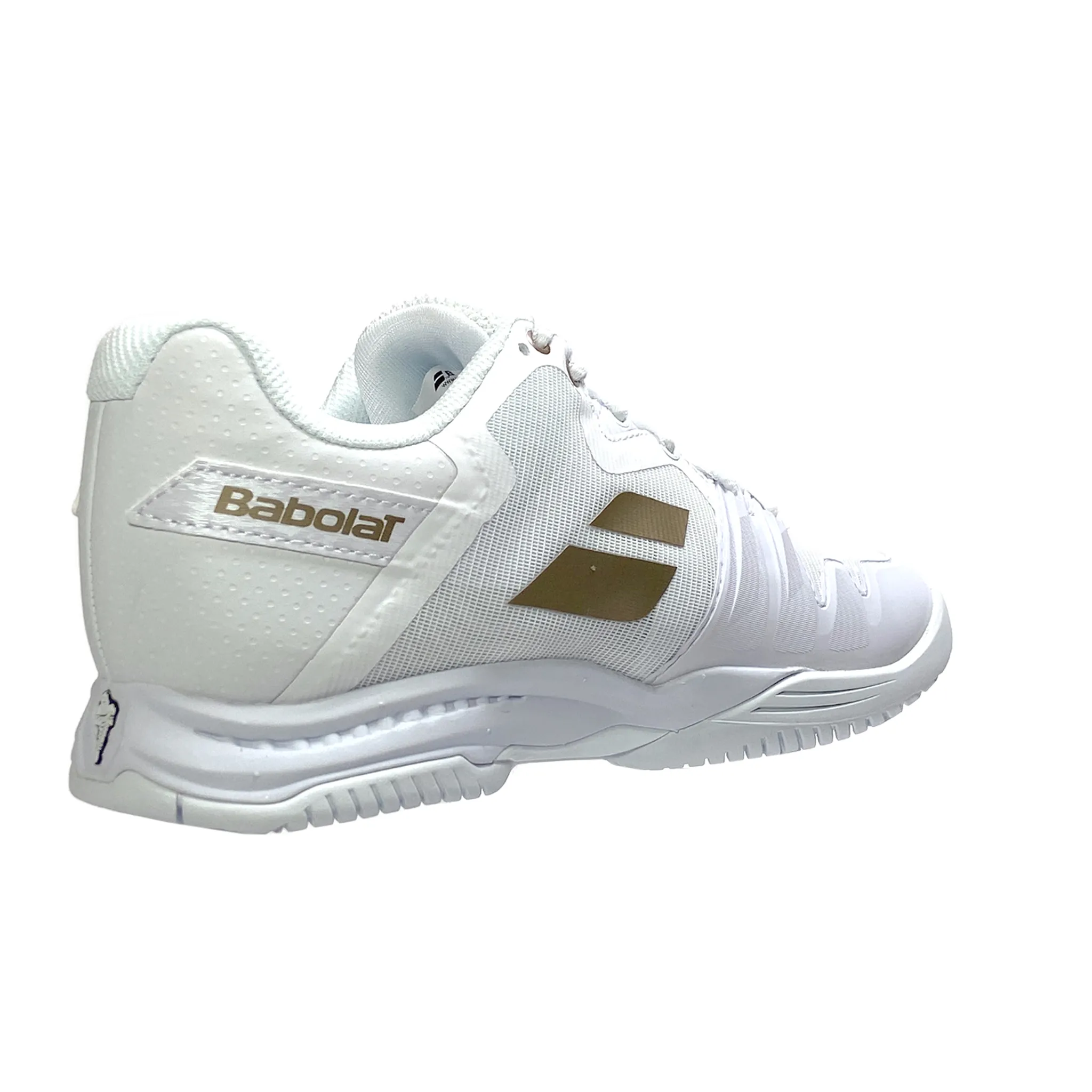 Babolat Women's SFX3 Wimbledon AC 31S23885-1070 White/Gold