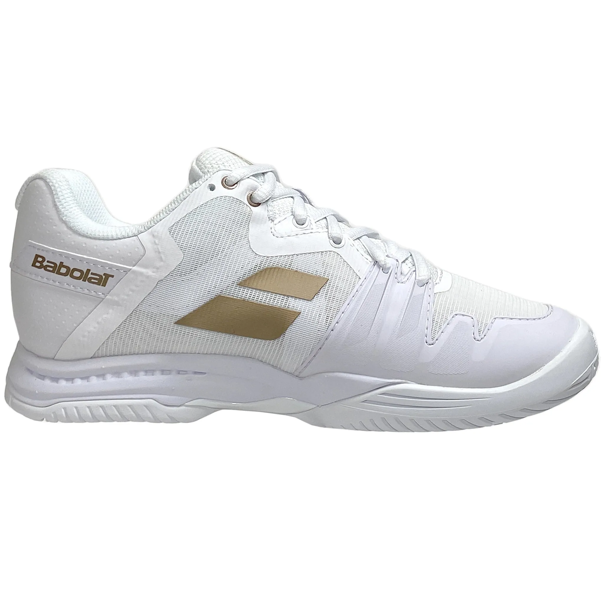 Babolat Women's SFX3 Wimbledon AC 31S23885-1070 White/Gold