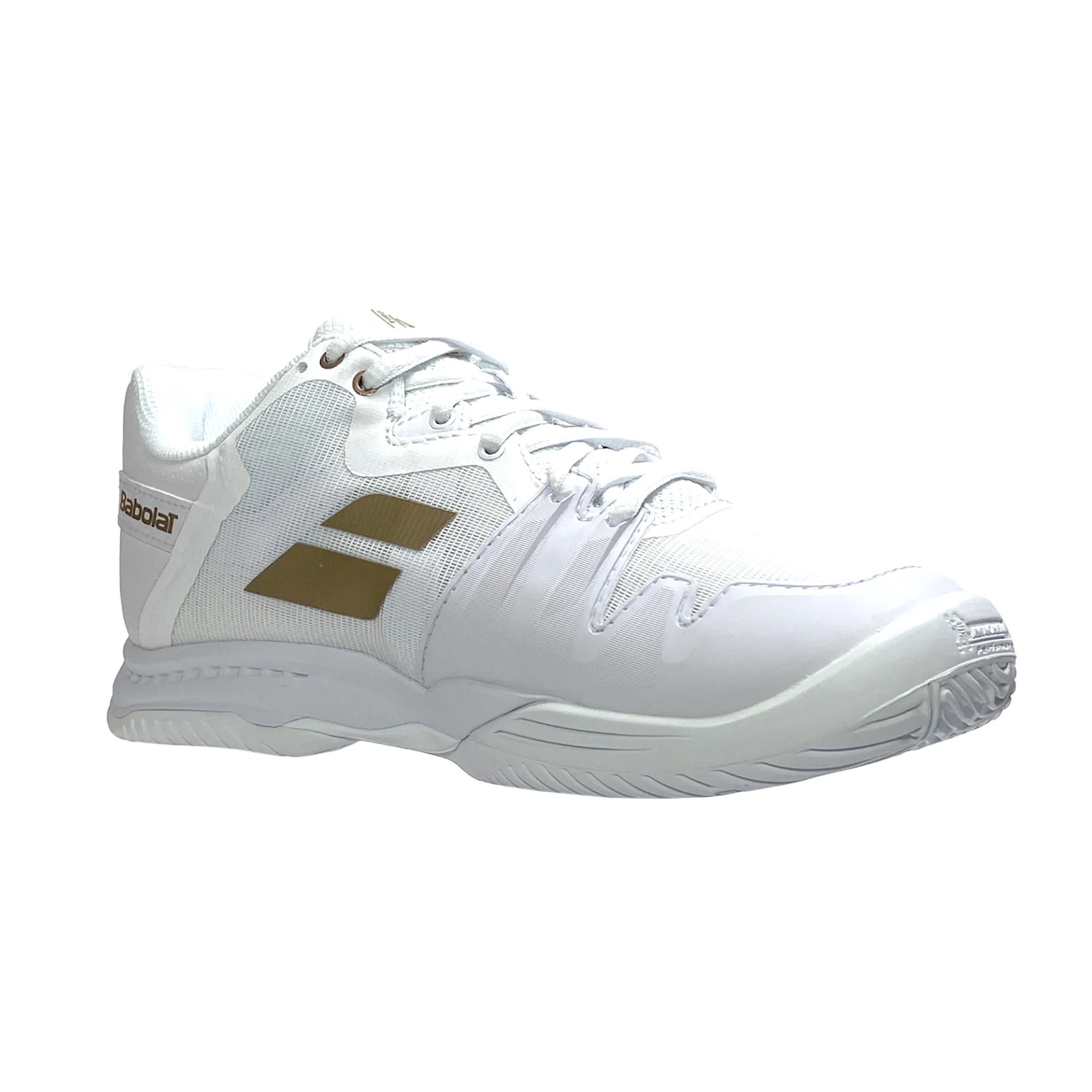 Babolat Women's SFX3 Wimbledon AC 31S23885-1070 White/Gold