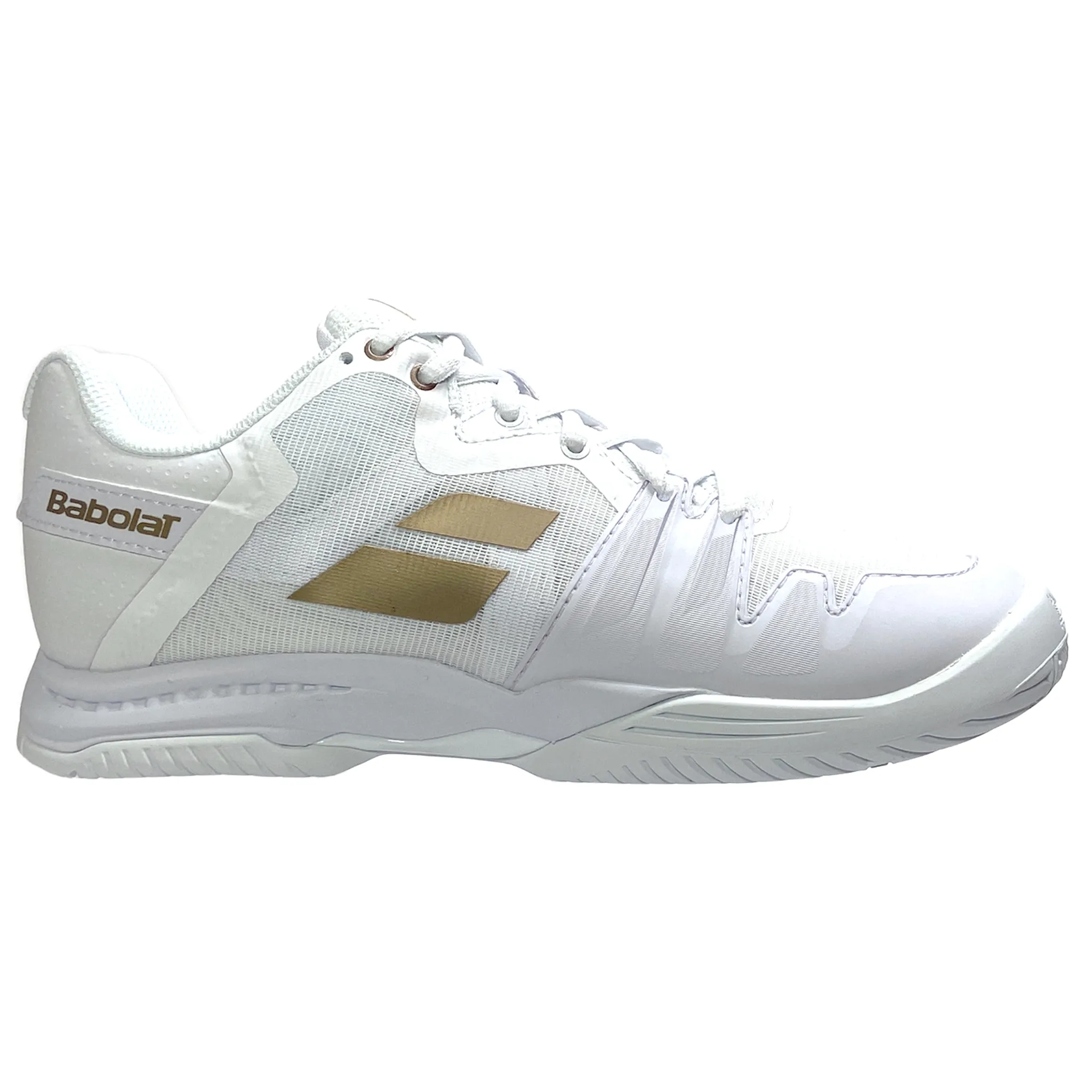 Babolat Women's SFX3 Wimbledon AC 31S23885-1070 White/Gold