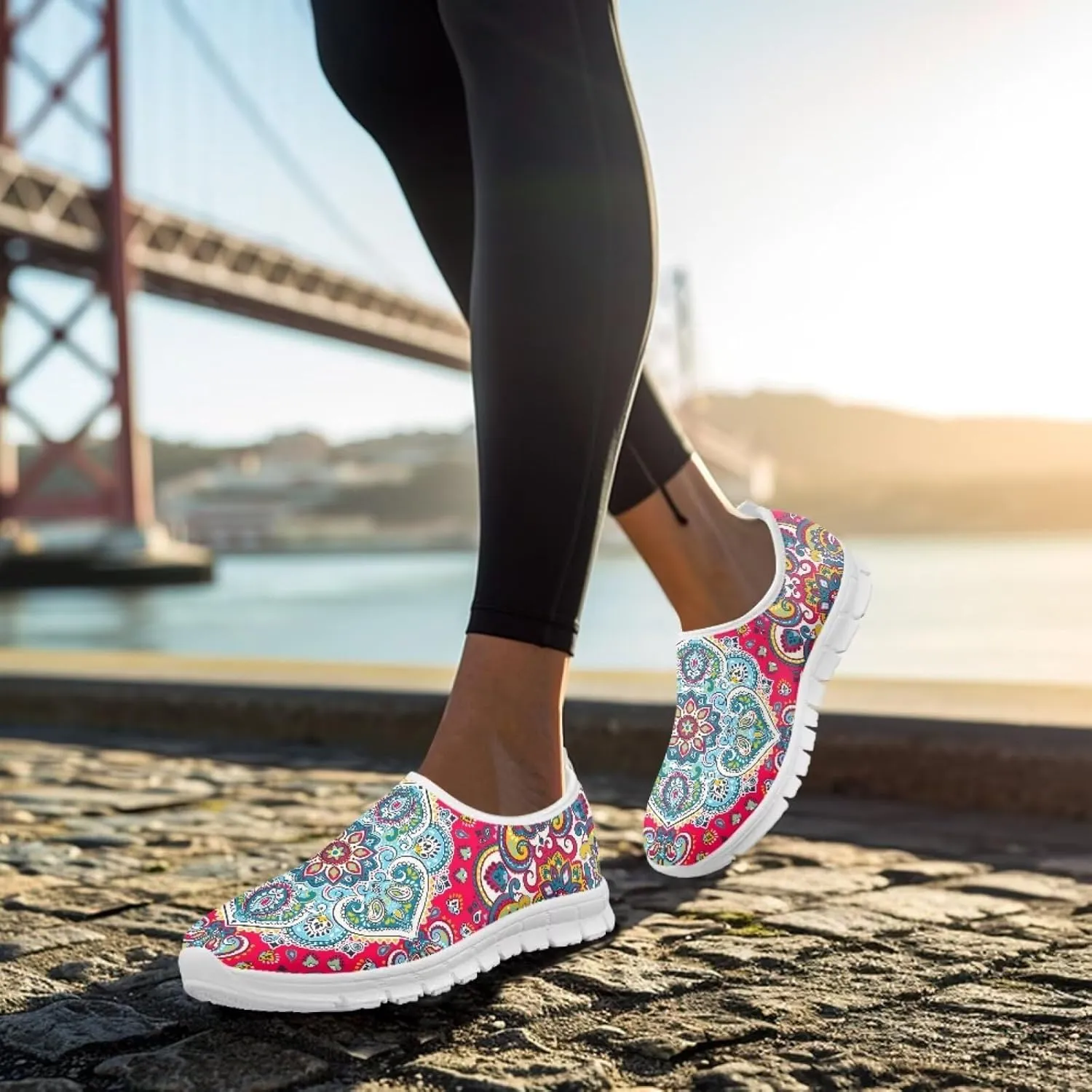 Bosnia Print Women Slip On Shoes Men Comfort Trendy Casual Low Top Loafers Leisure Dressy Slip in Sneaker Walking Traveling