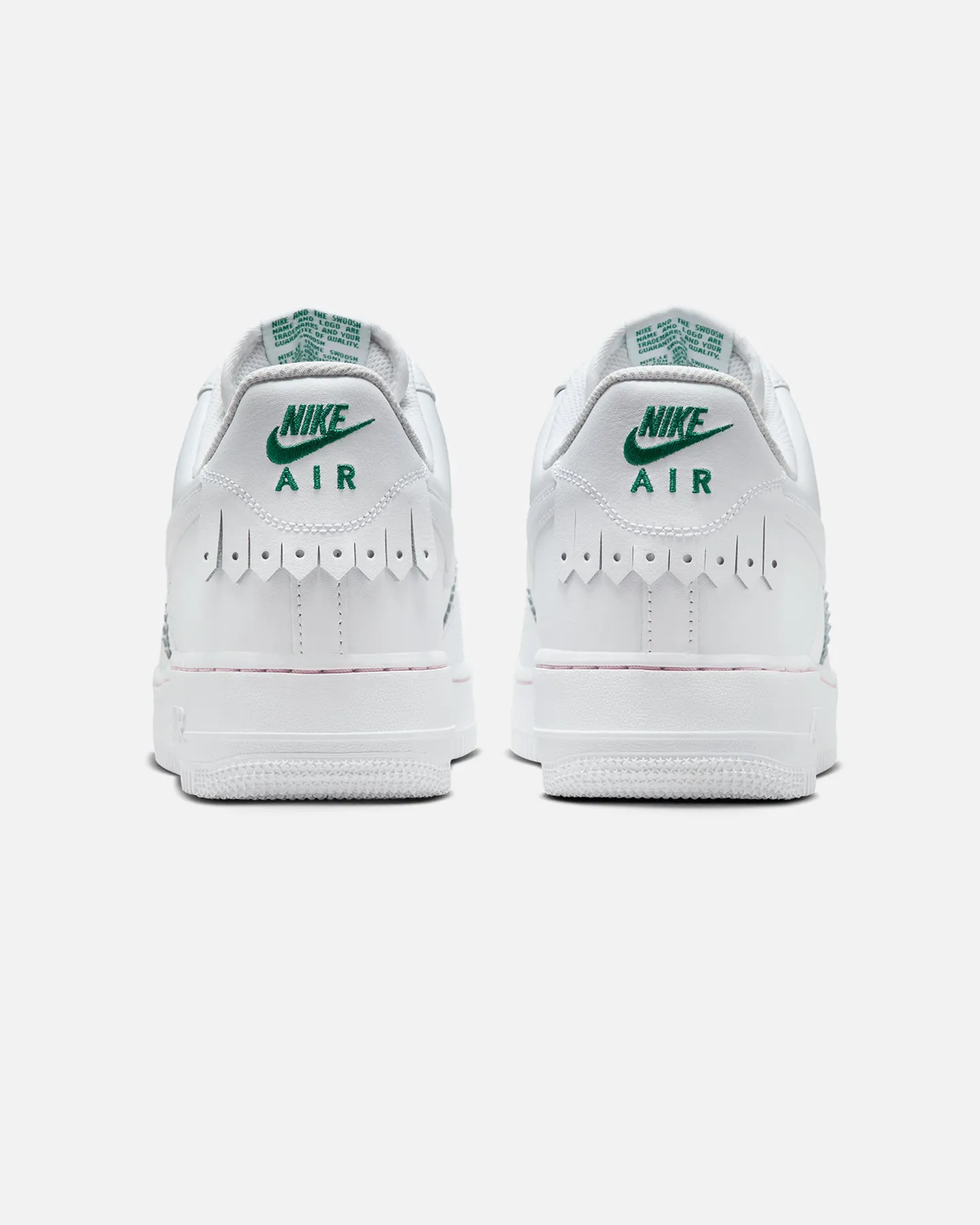 Nike Air Force 1 '07 LV8 "Brogue" White/White-Med Soft Pink