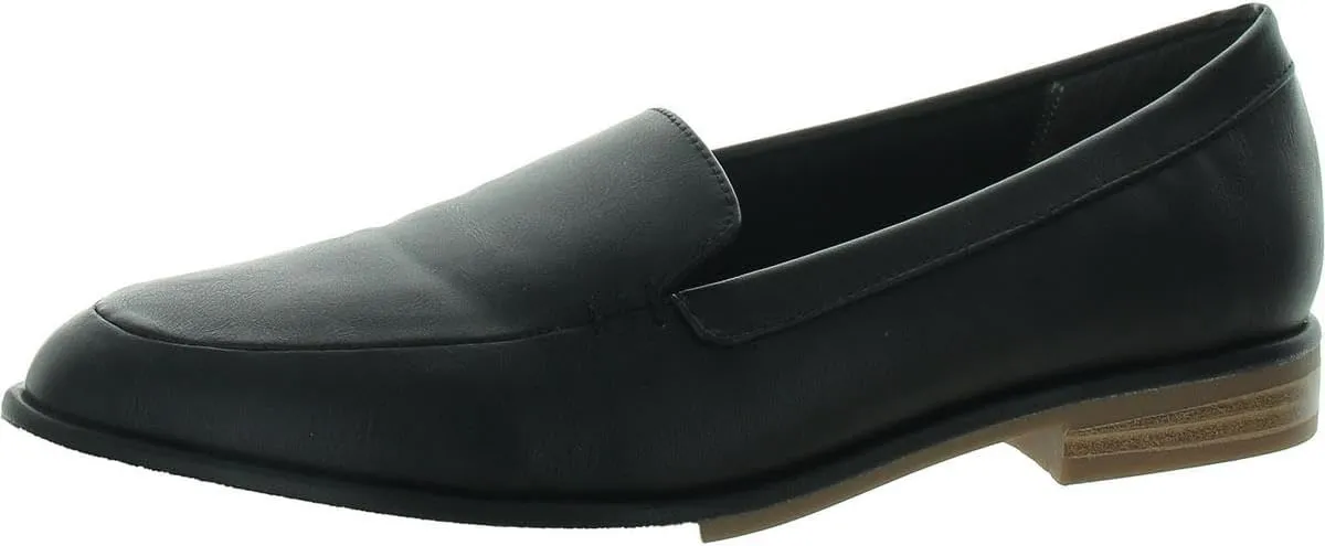 Style & Co. Womens Houstonn Faux Leather Flat Loafers