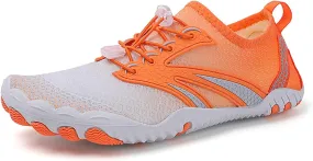 Womens Water Shoes,Quick-Dry Lightweight Breathable Aqua Beach Swim Shoes Men,Summer Comfy Slip Resistant Pool Surf Barefoot Shoes,Unisex,for Swimming Diving Kayaking Yoga