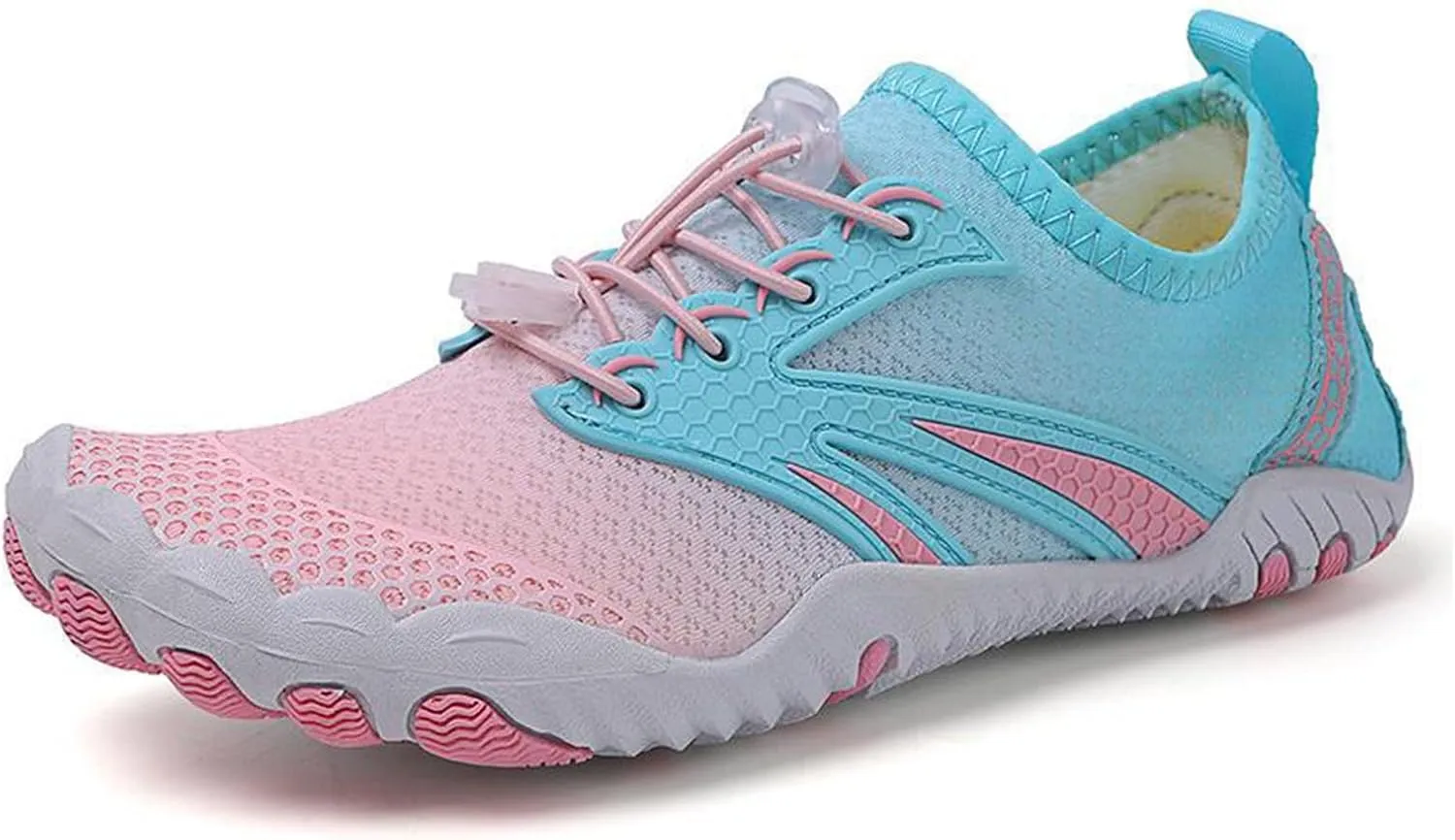 Womens Water Shoes,Quick-Dry Lightweight Breathable Aqua Beach Swim Shoes Men,Summer Comfy Slip Resistant Pool Surf Barefoot Shoes,Unisex,for Swimming Diving Kayaking Yoga